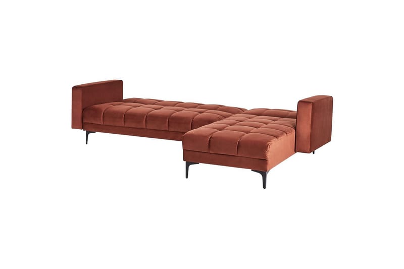 Hörnsoffa Alnes Röd/Svart - Röd/Svart - Möbler - Soffa - Soffgrupp
