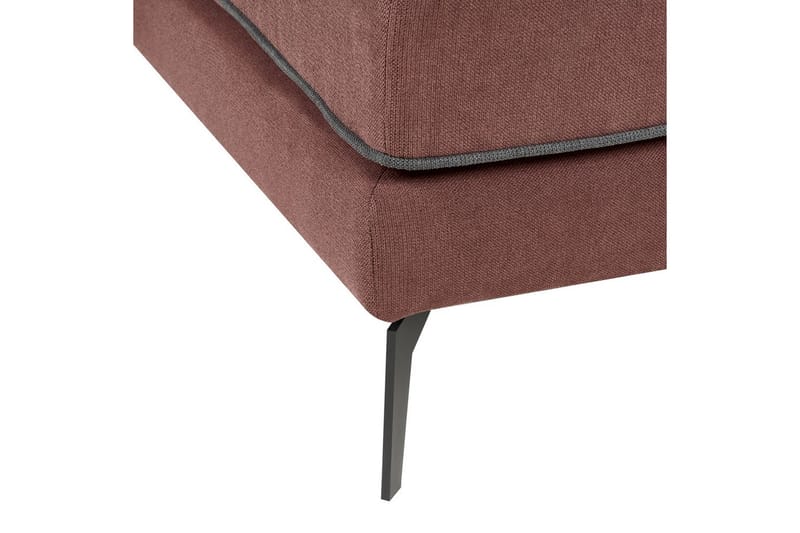 Hörnsoffa Altan Röd/grå - Röd/grå - Möbler - Soffa - Divansoffor & schäslongsoffa