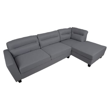 Hörnsoffa Asknor Höger - Mörkgrå - Möbler - Soffa - Divansoffor & schäslongsoffa
