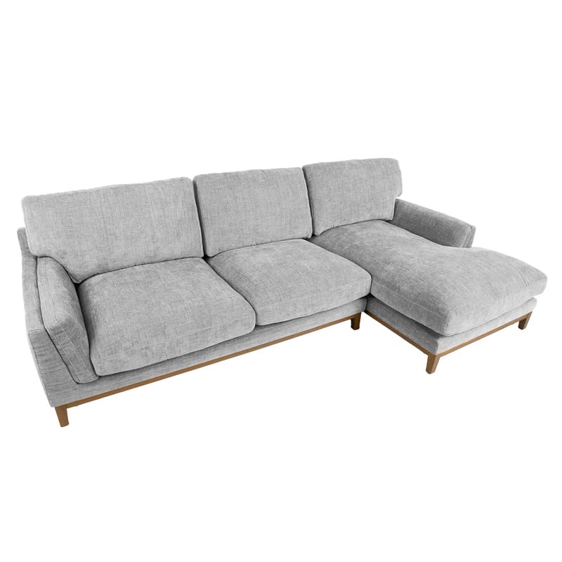 Hörnsoffa Basil Högerhörn - grå - Möbler - Soffa - Hörnsoffa