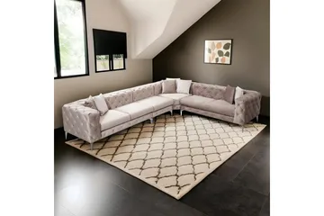 Hörnsoffa Beachport Beige - Beige - Möbler - Soffa - Hörnsoffa