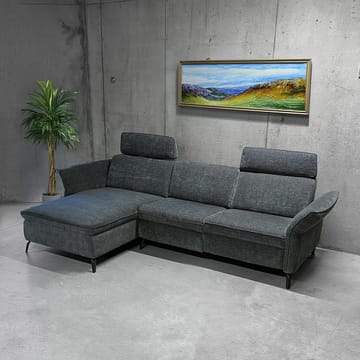 Hörnsoffa Dayton elektrisk recliner Högerhörn - mörkgrå - Möbler - Soffa - Biosoffa & reclinersoffa