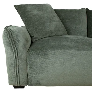Hörnsoffa Denvi Höger - mintgrön - Möbler - Soffa - Divansoffor & schäslongsoffa