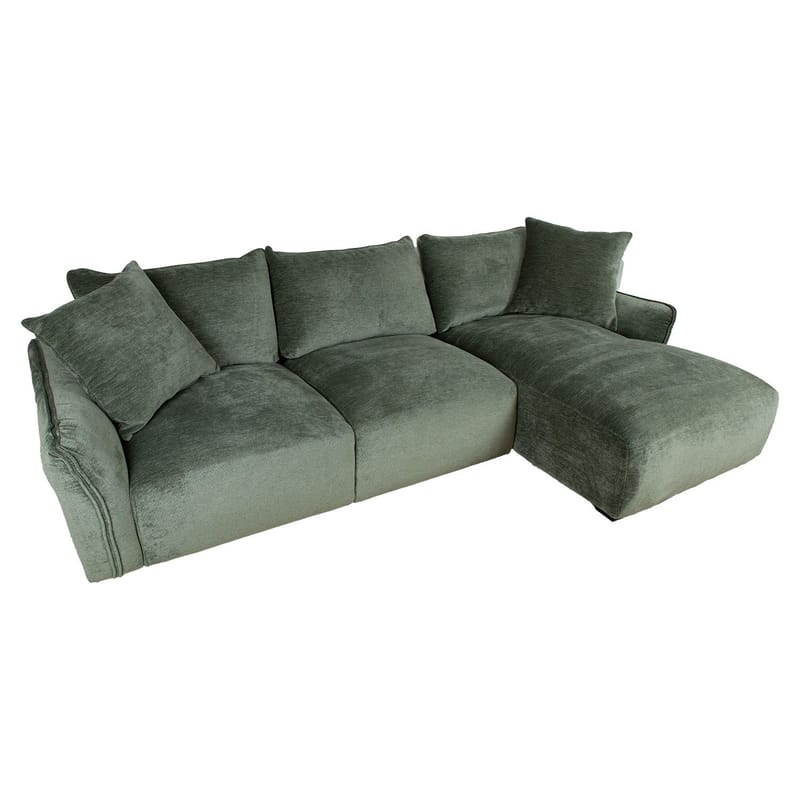 Hörnsoffa Denvi Höger - mintgrön - Möbler - Soffa - Divansoffor & schäslongsoffa