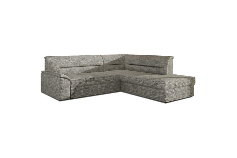 Hörnsoffa Eltap Elano 255x212x90 cm - Berlin 01, Grå, Höger - Möbler - Soffa - Bäddsoffa