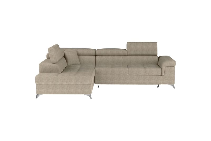 Hörnsoffa Eltap Eridano 275x202x88 cm - Amore 18, Beige, Vänster - Möbler - Soffa - Bäddsoffa