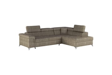 Hörnsoffa Eltap Eridano 275x202x88 cm - Berlin 03, Beige, Höger - Möbler - Soffa - Bäddsoffa