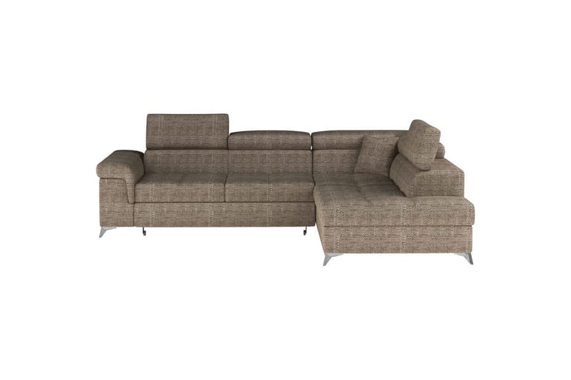 Hörnsoffa Eltap Eridano 275x202x88 cm - Berlin 03, Beige, Höger - Möbler - Soffa - Bäddsoffa