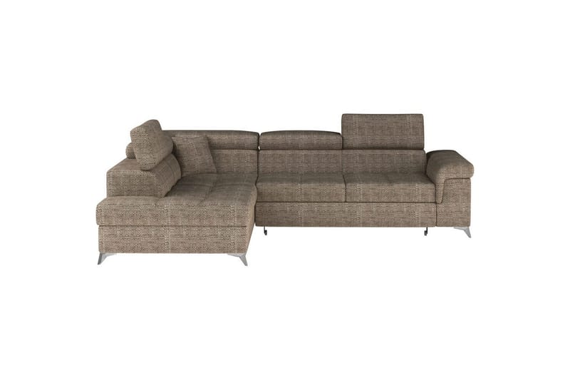 Hörnsoffa Eltap Eridano 275x202x88 cm - Berlin 03, Beige, Vänster - Möbler - Soffa - Bäddsoffa