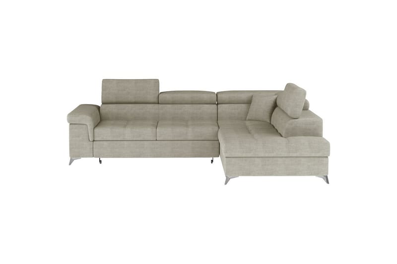 Hörnsoffa Eltap Eridano 275x202x88 cm - Manhattan 20, Mörkbeige, Höger - Möbler - Soffa - Bäddsoffa