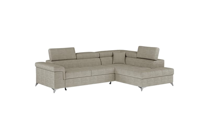 Hörnsoffa Eltap Eridano 275x202x88 cm - Manhattan 20, Mörkbeige, Höger - Möbler - Soffa - Bäddsoffa