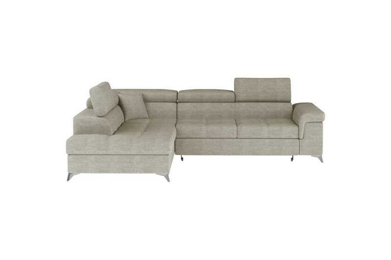 Hörnsoffa Eltap Eridano 275x202x88 cm, Manhattan 20, Mörkbeige, Vänster