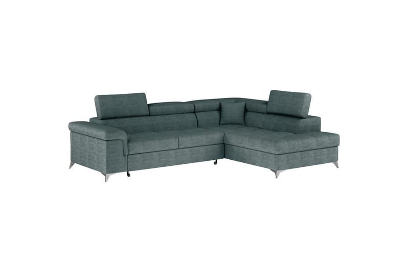 Hörnsoffa Eltap Eridano 275x202x88 cm - Manhattan 38, Grön, Höger - Möbler - Soffa - Bäddsoffa