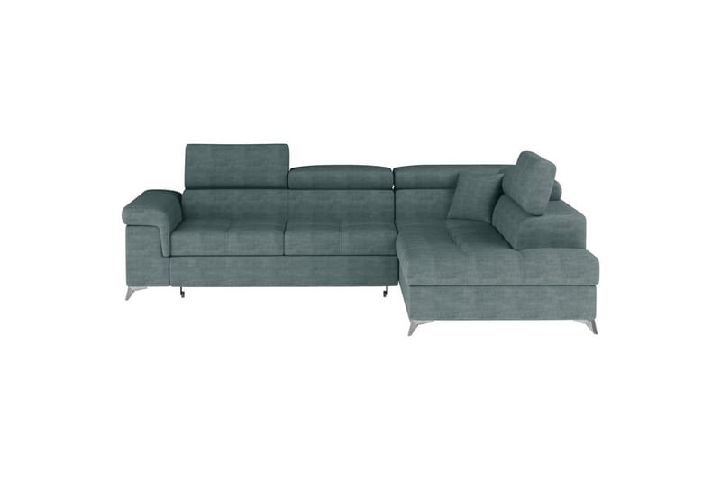 Hörnsoffa Eltap Eridano 275x202x88 cm - Manhattan 38, Grön, Höger - Möbler - Soffa - Bäddsoffa