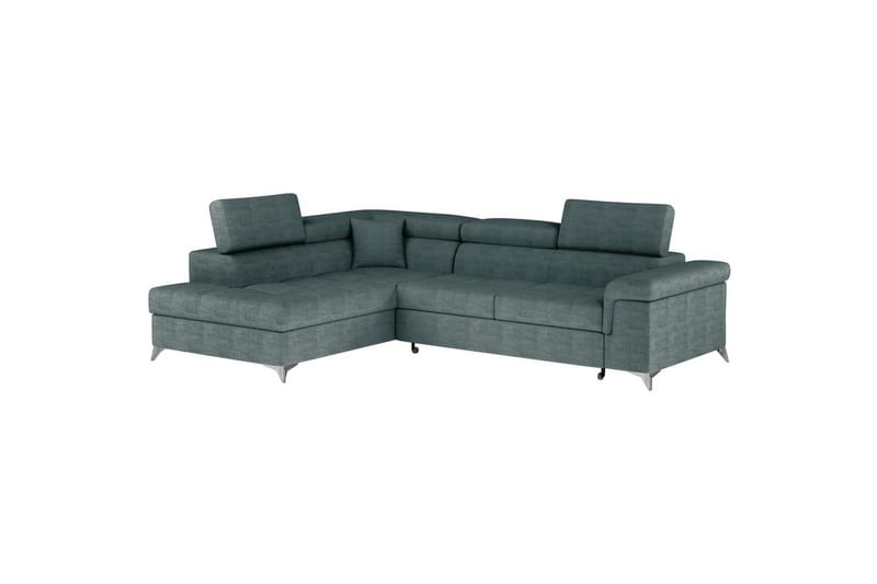 Hörnsoffa Eltap Eridano 275x202x88 cm - Manhattan 38, Grön, Vänster - Möbler - Soffa - Bäddsoffa