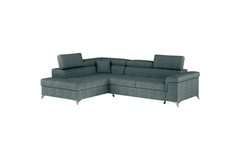 Hörnsoffa Eltap Eridano 275x202x88 cm - Manhattan 38, Grön, Vänster - Möbler - Soffa - Bäddsoffa