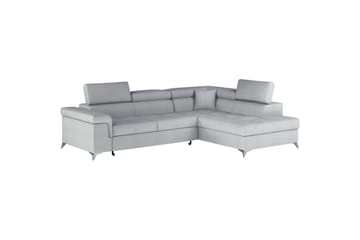 Hörnsoffa Eltap Eridano 275x202x88 cm - Monolith 84, Ljusgrå, Höger - Möbler - Soffa - Bäddsoffa