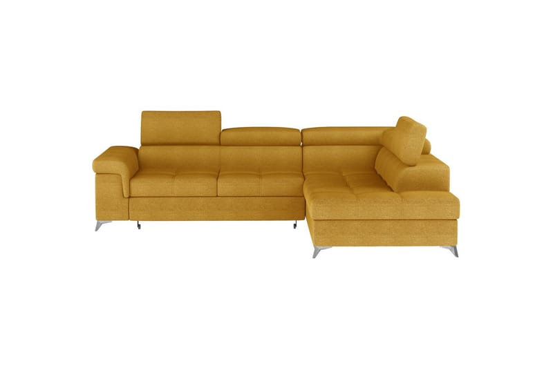Hörnsoffa Eltap Eridano 275x202x88 cm - Omega 68, Gul, Höger - Möbler - Soffa - Bäddsoffa