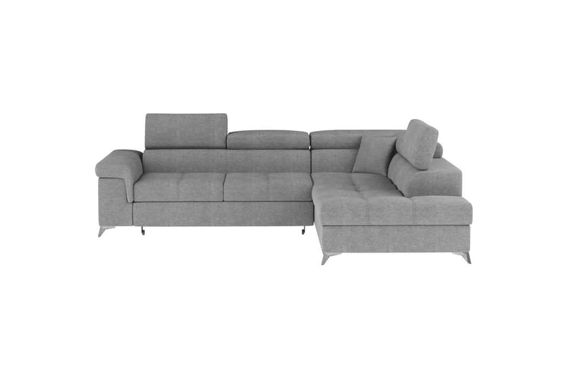 Hörnsoffa Eltap Eridano 275x202x88 cm - Raquel 04 Grå, Höger - Möbler - Soffa - Bäddsoffa