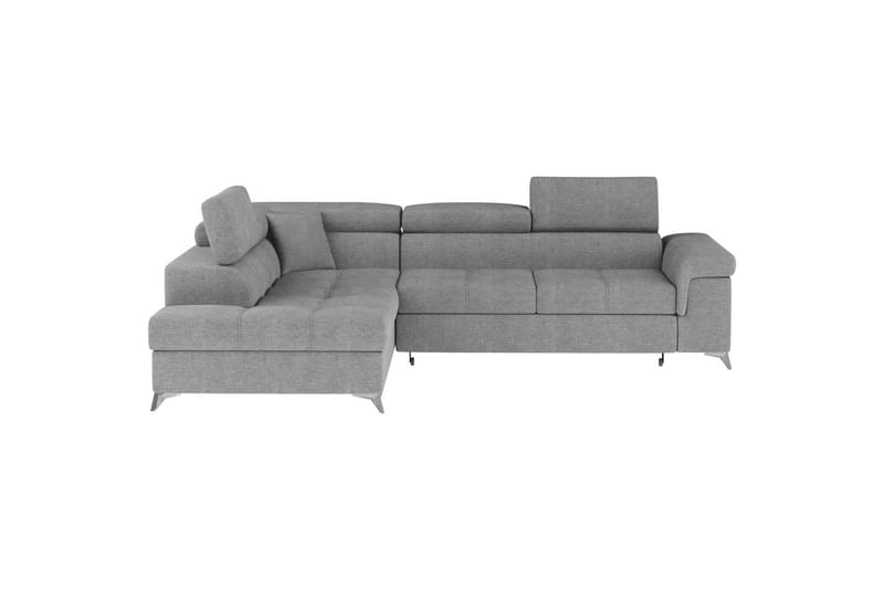 Hörnsoffa Eltap Eridano 275x202x88 cm - Raquel 04 Grå, Vänster - Möbler - Soffa - Bäddsoffa
