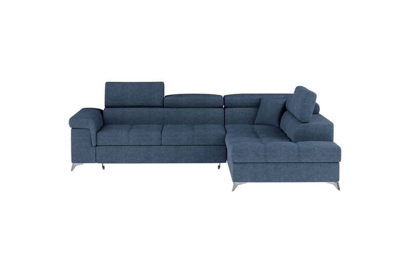 Hörnsoffa Eltap Eridano 275x202x88 cm - Raquel 40, Blå, Höger - Möbler - Soffa - Bäddsoffa