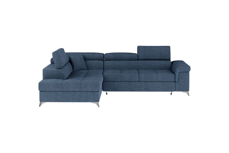 Hörnsoffa Eltap Eridano 275x202x88 cm - Raquel 40, Blå, Vänster - Möbler - Soffa - Bäddsoffa