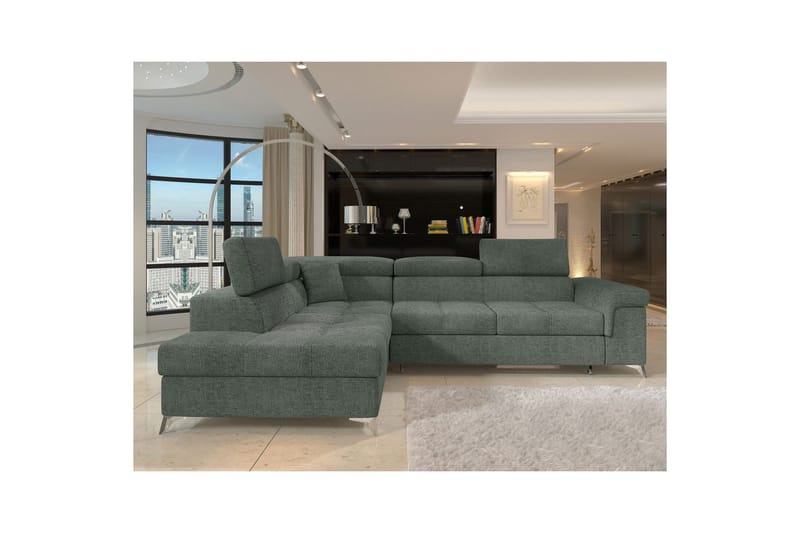 Hörnsoffa Eltap Eridano 275x202x88 cm - Touch 100, Vänster - Möbler - Soffa - Bäddsoffa