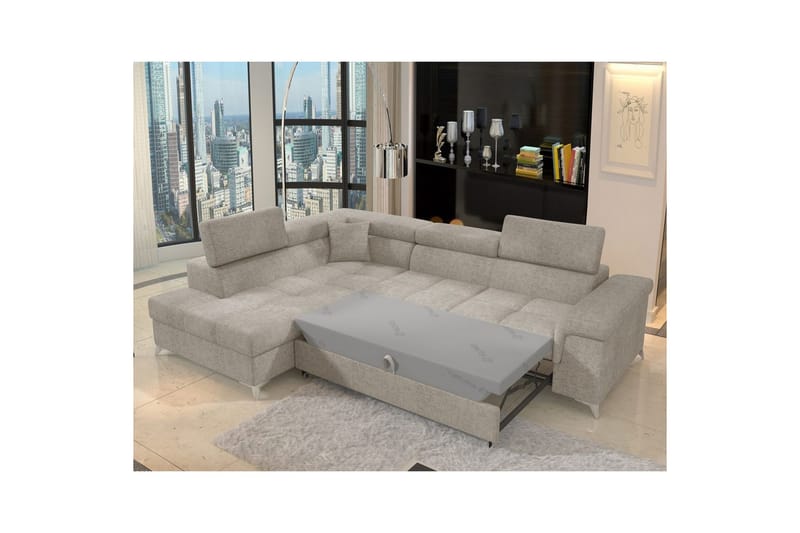 Hörnsoffa Eltap Eridano 275x202x88 cm - Touch 18, Vänster - Möbler - Soffa - Bäddsoffa