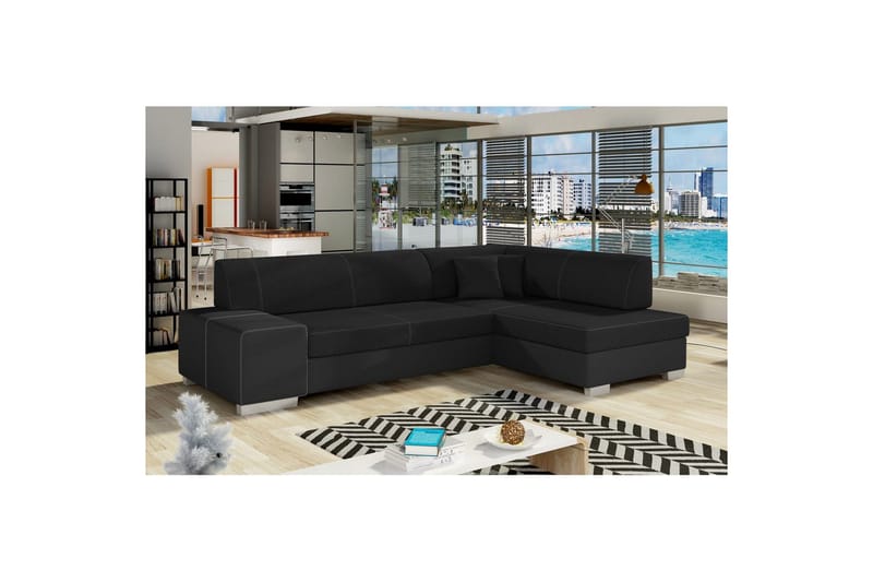 Hörnsoffa Eltap Fabio 268x167x73 cm - Sawana 14, Soft 11, Höger - Möbler - Soffa - Bäddsoffa