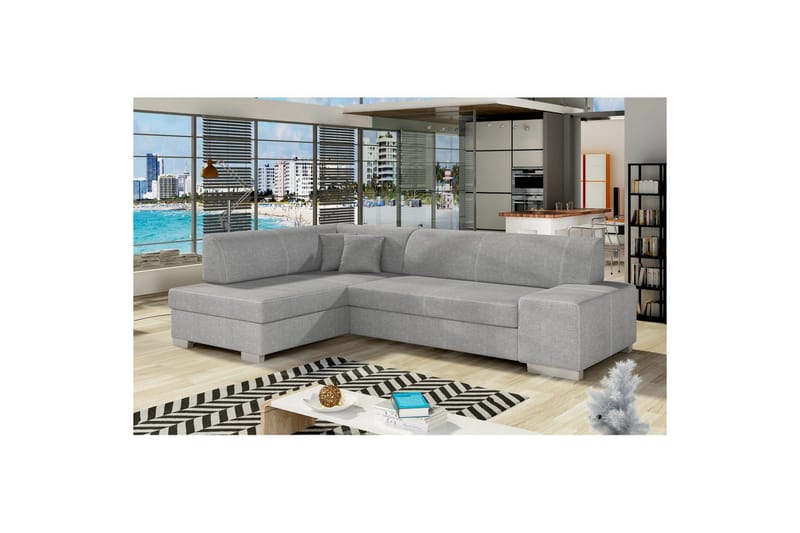 Hörnsoffa Eltap Fabio 268x167x73 cm - Sawana 21, Vänster - Möbler - Soffa - Bäddsoffa