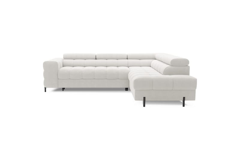 Hörnsoffa Eltap Ferucce 276x200x93 cm - Amore 01, Vit, Höger - Möbler - Soffa - Bäddsoffa
