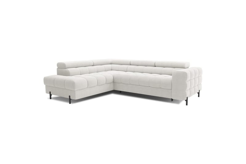 Hörnsoffa Eltap Ferucce 276x200x93 cm Amore 01 gräddvit Dubbelriktad - Möbler - Soffa - Bäddsoffa