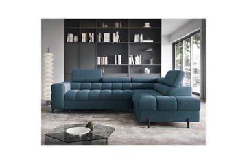 Hörnsoffa Eltap Ferucce 276x200x93 cm - Amore 40, Mörkblå, Höger - Möbler - Soffa - Bäddsoffa
