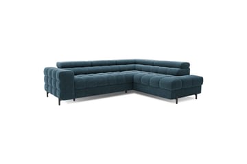 Hörnsoffa Eltap Ferucce 276x200x93 cm - Amore 40, Mörkblå, Höger - Möbler - Soffa - Bäddsoffa