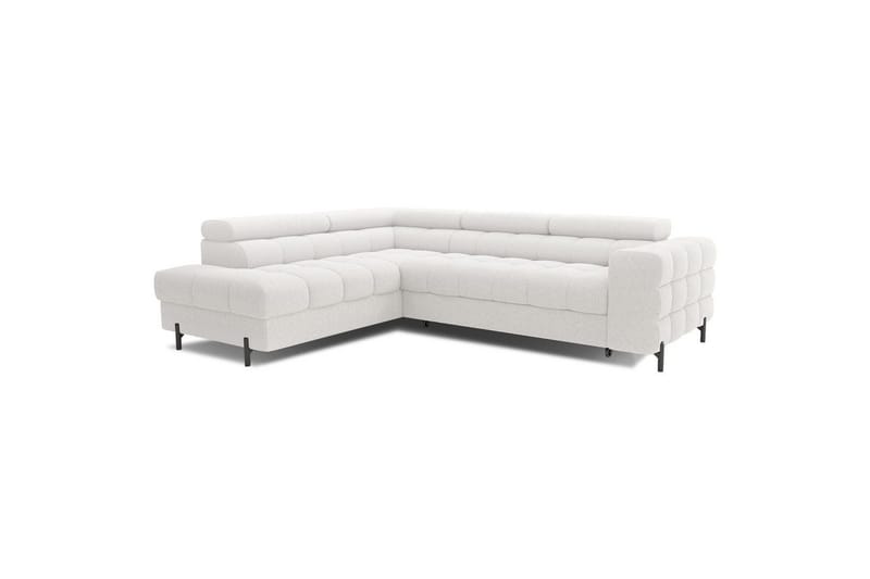 Hörnsoffa Eltap Ferucce 276x200x93 cm - Royal 01, Vit, Vänster - Möbler - Soffa - Bäddsoffa