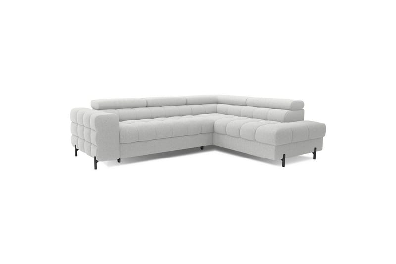 Hörnsoffa Eltap Ferucce 276x200x93 cm - Royal 03, Ljusgrå, Höger - Möbler - Soffa - Bäddsoffa