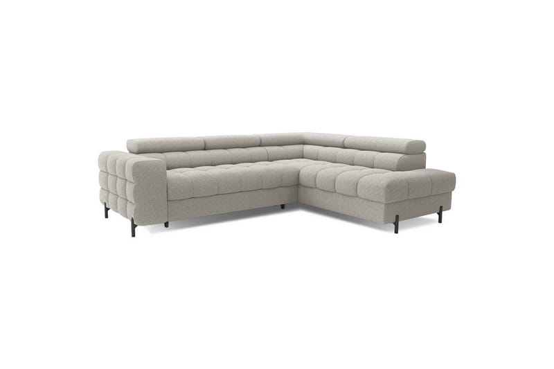 Hörnsoffa Eltap Ferucce 276x200x93 cm - Royal 18, Beige Ljus, Höger - Möbler - Soffa - Bäddsoffa