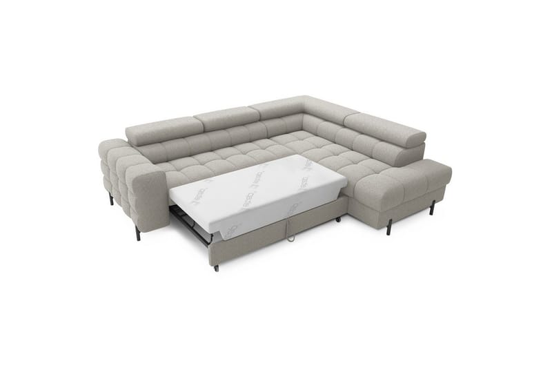 Hörnsoffa Eltap Ferucce 276x200x93 cm - Royal 18, Beige Ljus, Höger - Möbler - Soffa - Bäddsoffa