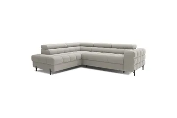 Hörnsoffa Eltap Ferucce 276x200x93 cm - Royal 20, Beige, Vänster - Möbler - Soffa - Bäddsoffa