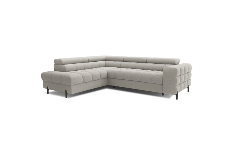 Hörnsoffa Eltap Ferucce 276x200x93 cm - Royal 20, Beige, Vänster - Möbler - Soffa - Bäddsoffa