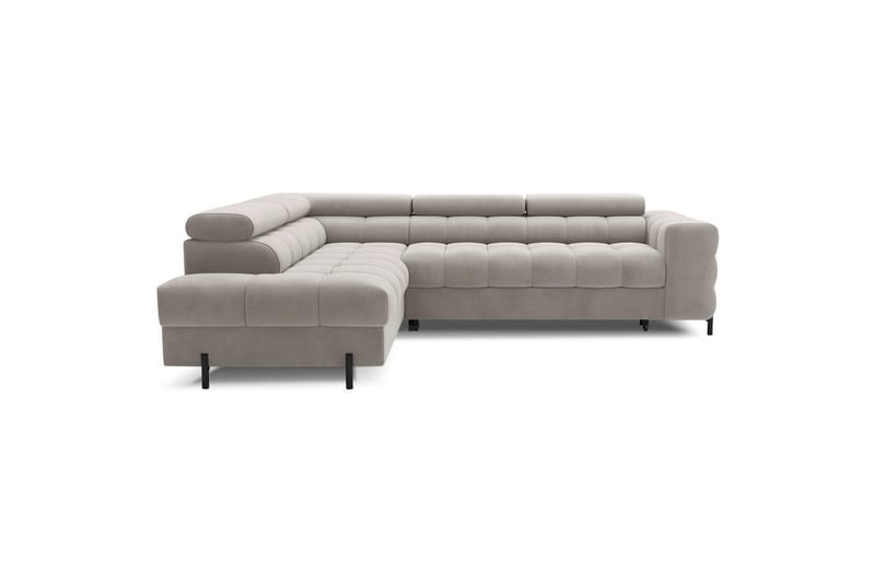 Hörnsoffa Eltap Ferucce 276x200x93 cm - Paros 02, Beige, Vänster - Möbler - Soffa - Bäddsoffa