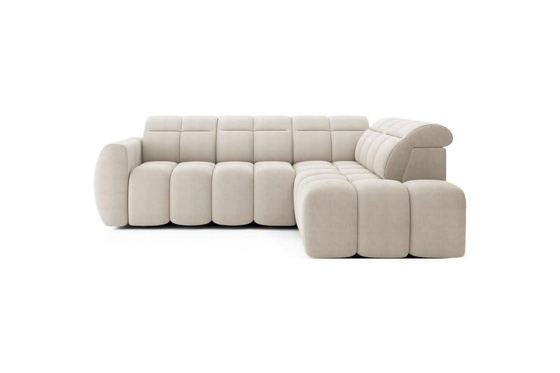 Hörnsoffa Eltap Flconn 258x208x107 cm - Royal 18, Beige, Höger - Möbler - Soffa - Bäddsoffa