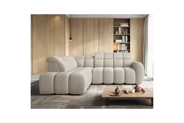 Hörnsoffa Eltap Flconn 258x208x107 cm - Royal 18, Beige, Vänster - Möbler - Soffa - Bäddsoffa