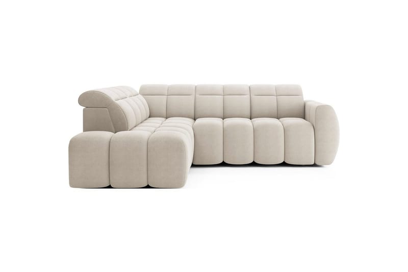 Hörnsoffa Eltap Flconn 258x208x107 cm - Royal 18, Beige, Vänster - Möbler - Soffa - Bäddsoffa