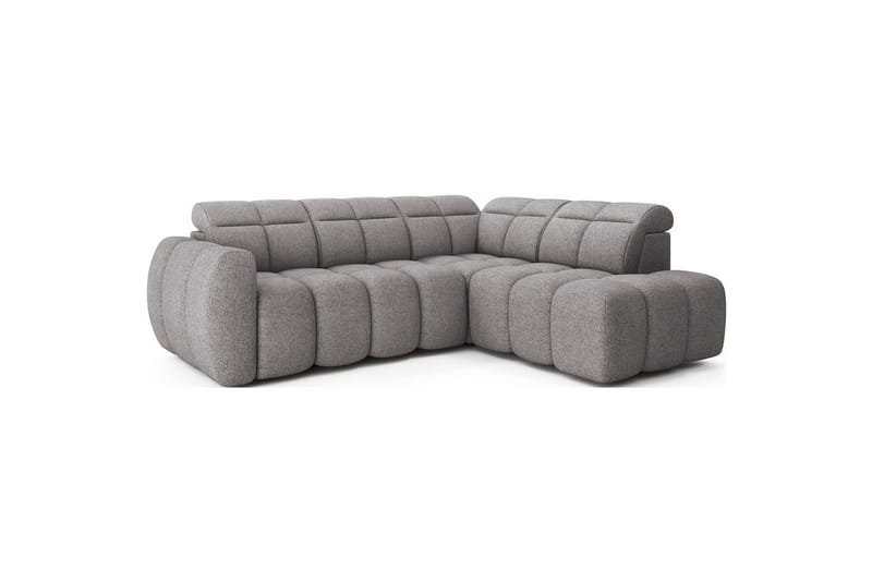 Hörnsoffa Eltap Flconn 258x208x107 cm - Sola 04, Grå, Höger - Möbler - Soffa - Bäddsoffa