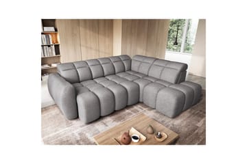 Hörnsoffa Eltap Flconn 258x208x107 cm - Sola 04, Grå, Höger - Möbler - Soffa - Bäddsoffa