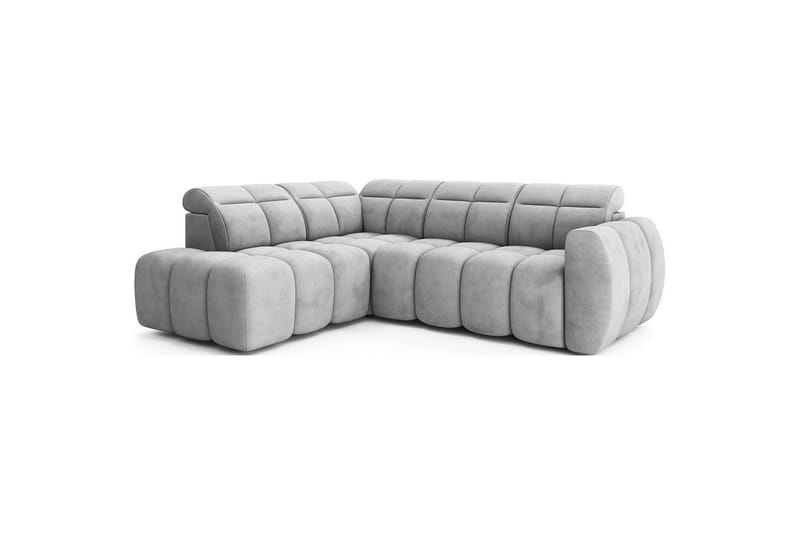 Hörnsoffa Eltap Flconn 258x208x107 cm - Sola 04, Grå, Vänster - Möbler - Soffa - Bäddsoffa