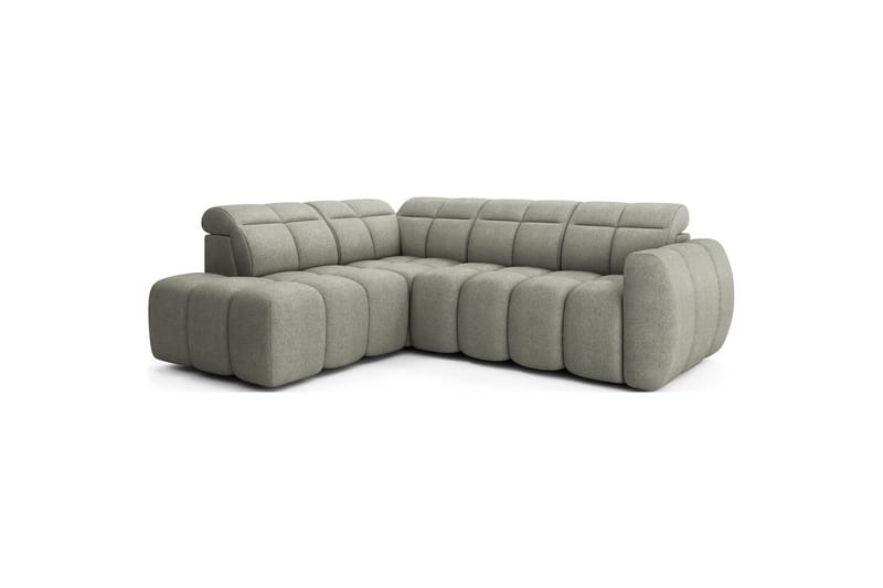 Hörnsoffa Eltap Flconn 258x208x107 cm - Xillar 100, Grön, Vänster - Möbler - Soffa - Bäddsoffa