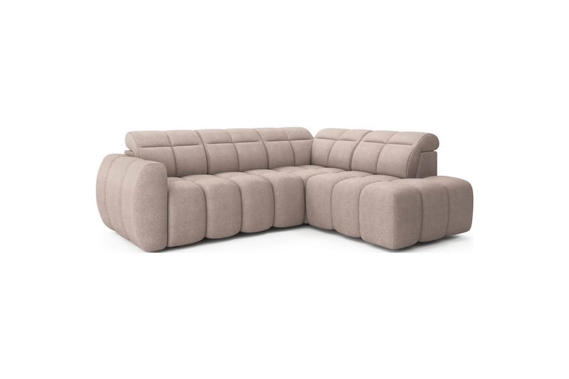 Hörnsoffa Eltap Flconn 258x208x107 cm - Xillar 20, Brun, Höger - Möbler - Soffa - Bäddsoffa