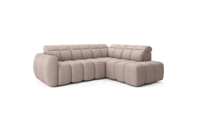 Hörnsoffa Eltap Flconn 258x208x107 cm - Xillar 20, Brun, Höger - Möbler - Soffa - Bäddsoffa